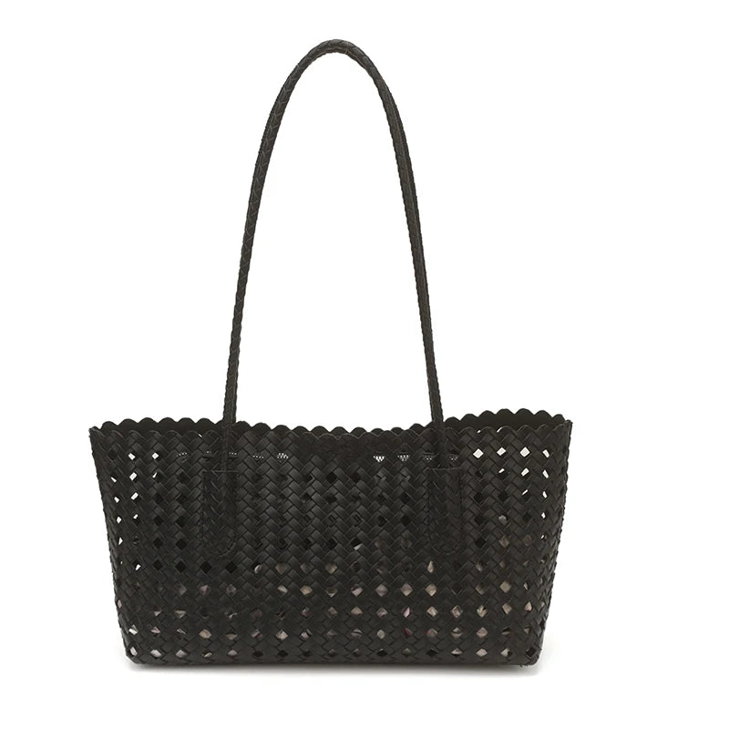 DikizFly Women's PU Leather Shoulder Bag for All Seasons