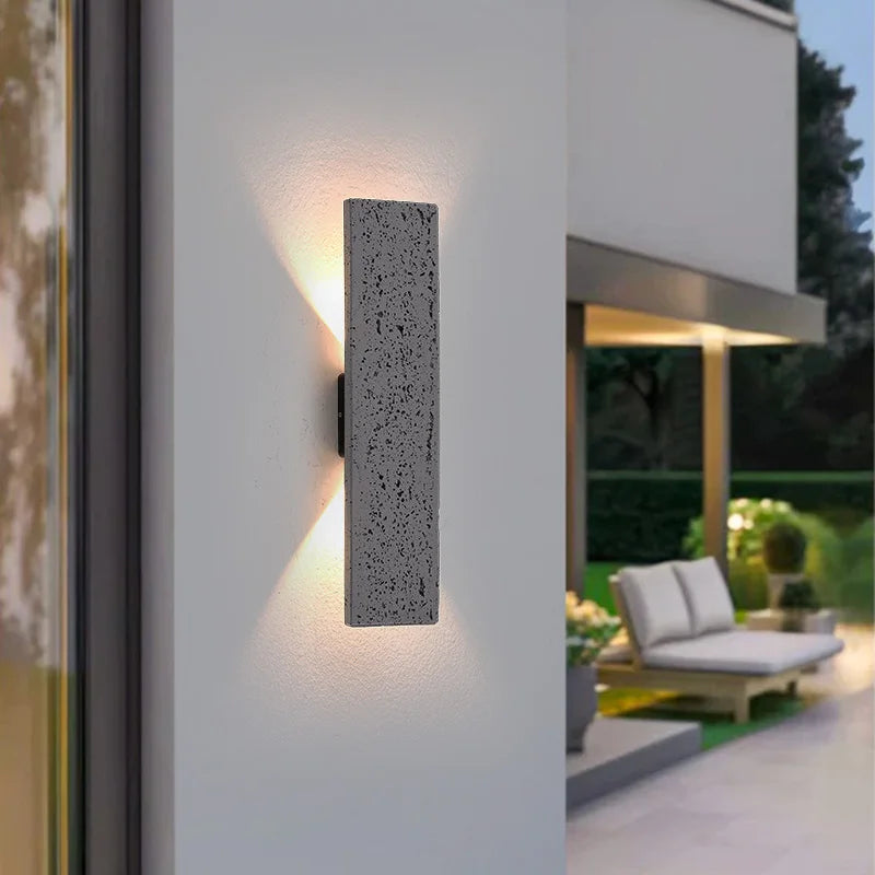 LED Aluminum Wall Sconces for Outdoor Home Lighting