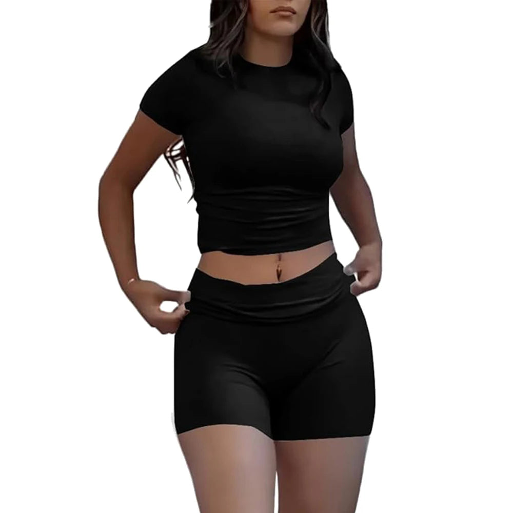 High Stretch Cotton Lounge Wear Set for Women