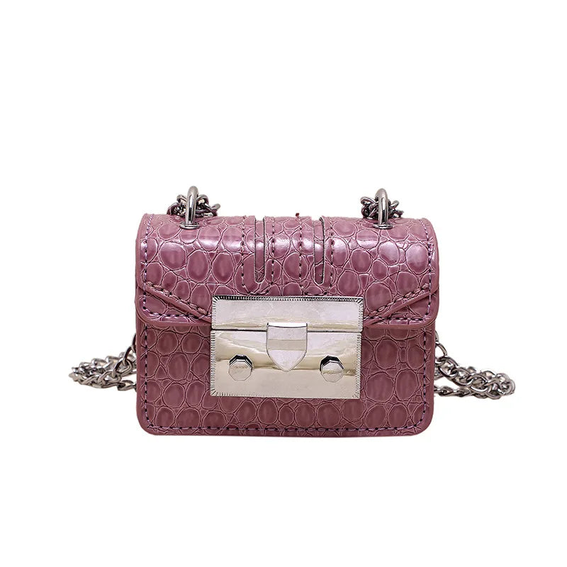 2024 Trend Women Mini Crossbody Chain Purse Handbag