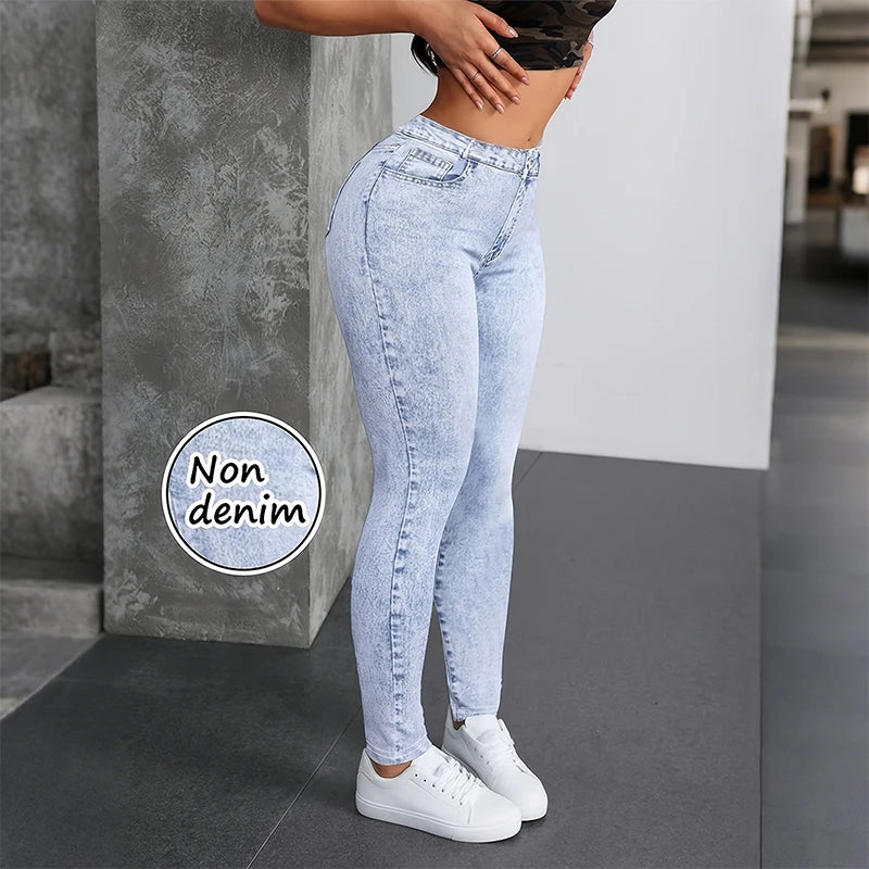 Women's High Waist Yoga Pants with Hip Lifting Design