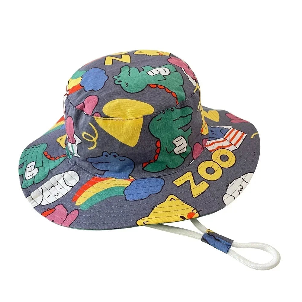 Cotton Fisherman Hat for Baby Girls and Boys 1-3 Years
