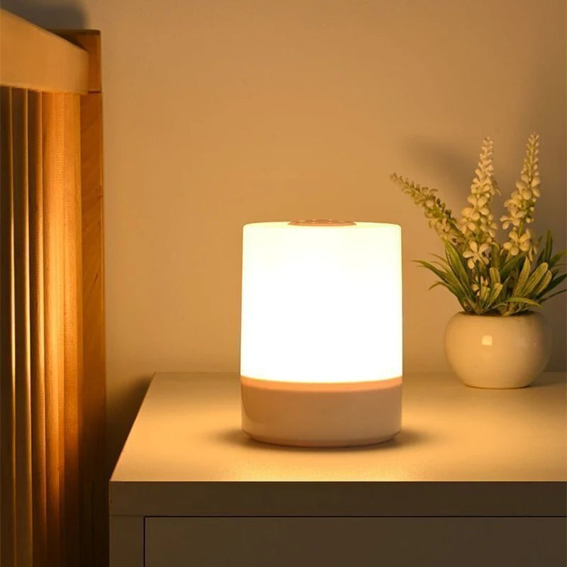 Dimmable ABS Bedside LED Night Light for Reading