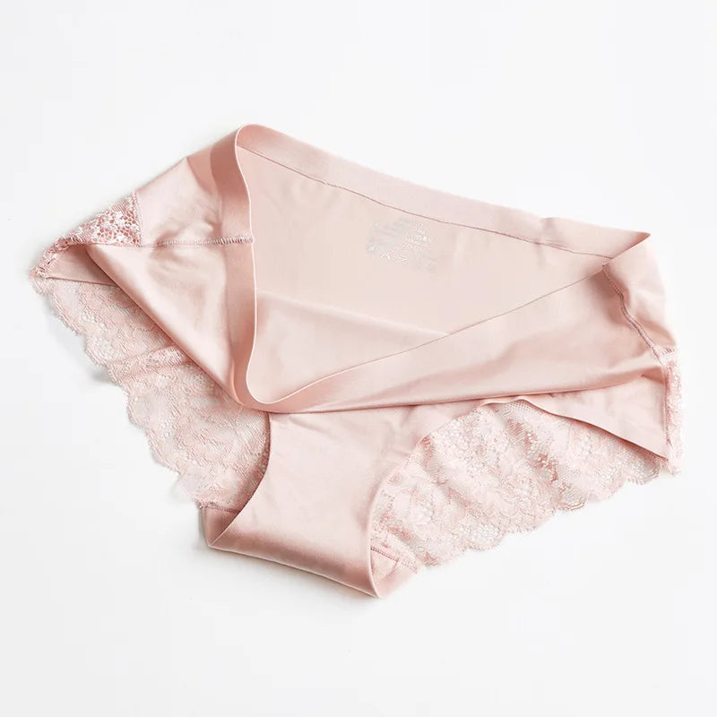 Sexy Lace Briefs for Women in Solid Colors by MALEY LifeStyle