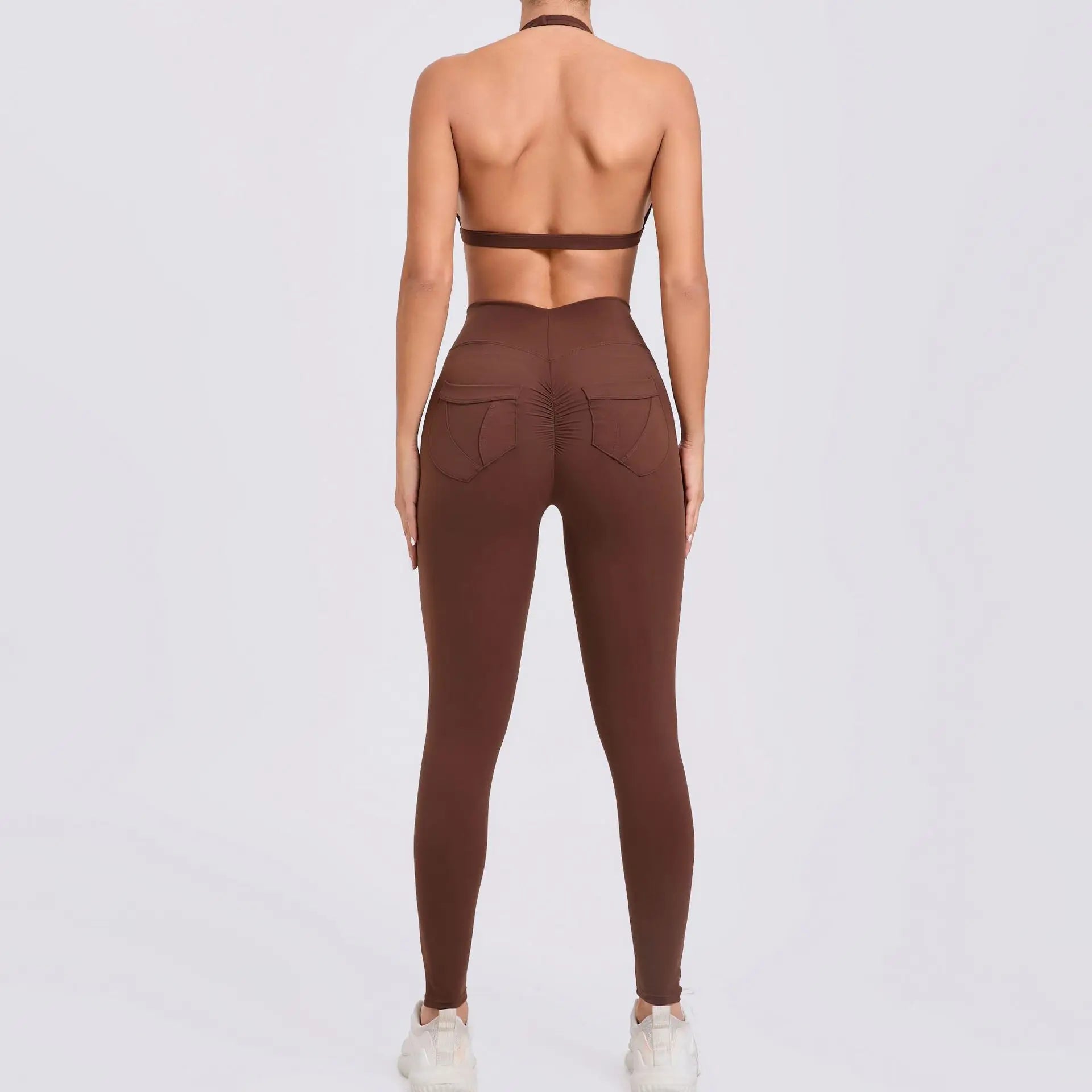Quick Dry Seamless Sports Bra and Leggings for Women
