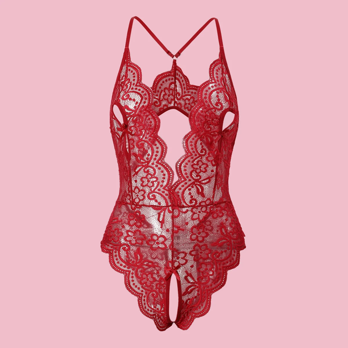 Crotchless Bodysuit Lingerie for Women by LQYCSX