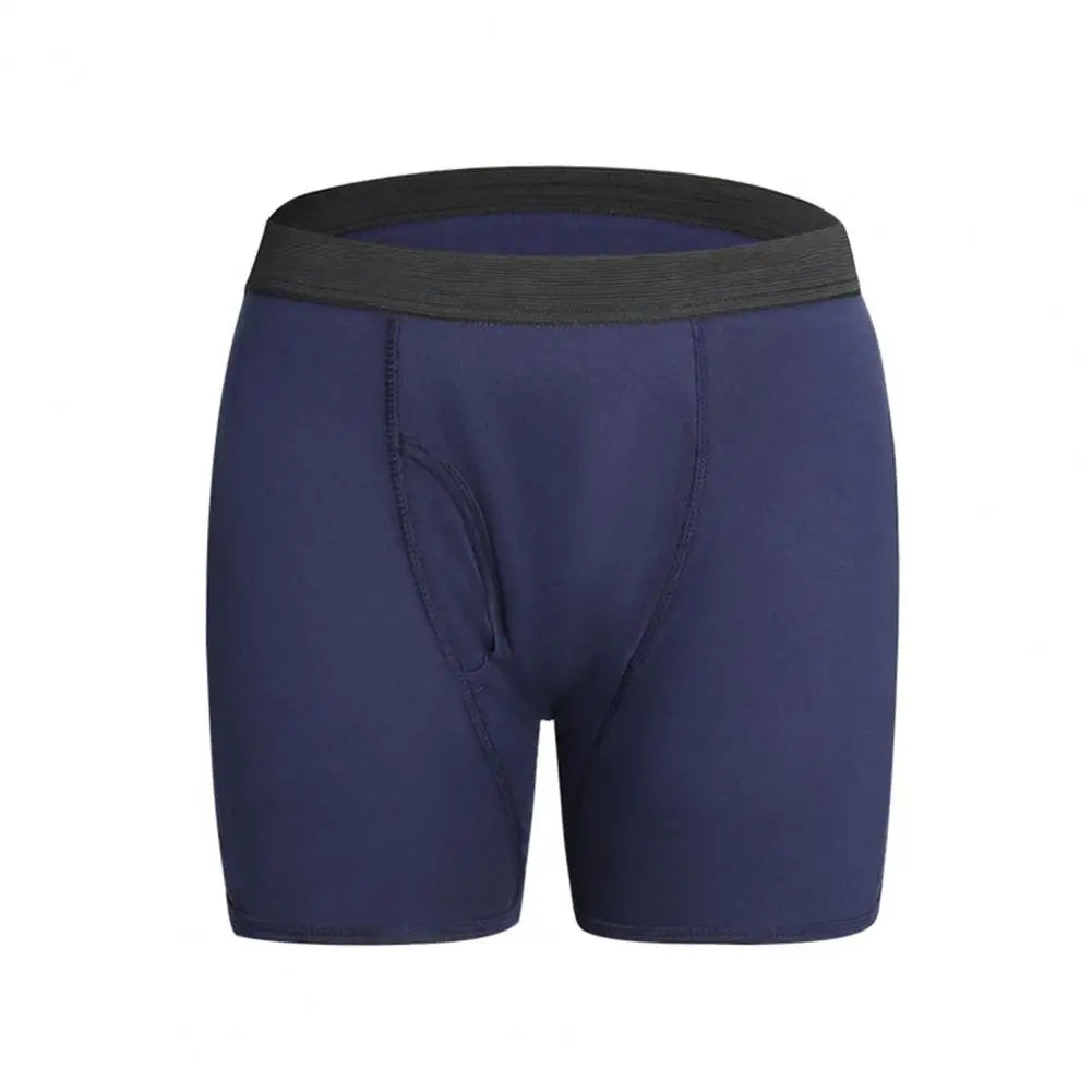 Leak-Proof Men's Boxer Briefs for Elderly Patients