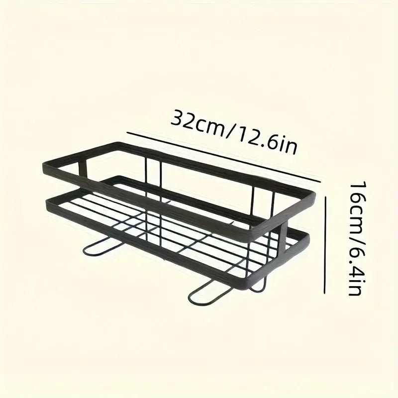Metal Over The Toilet Storage Shelf Organizer for Bathrooms