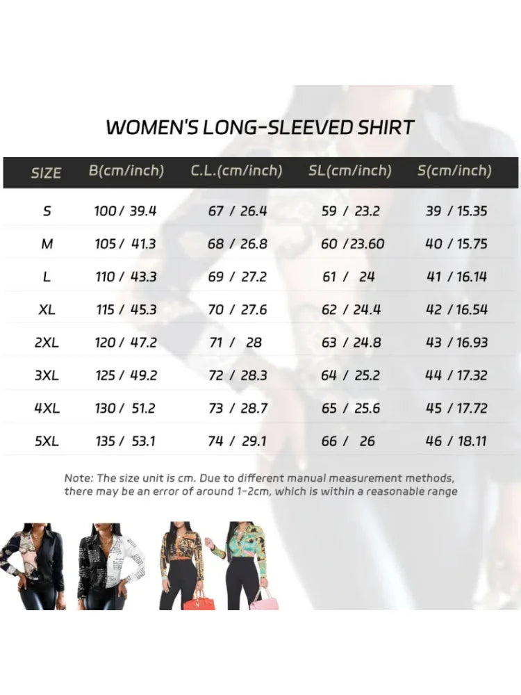 Women's Floral Printed Office Shirt for Autumn 2024