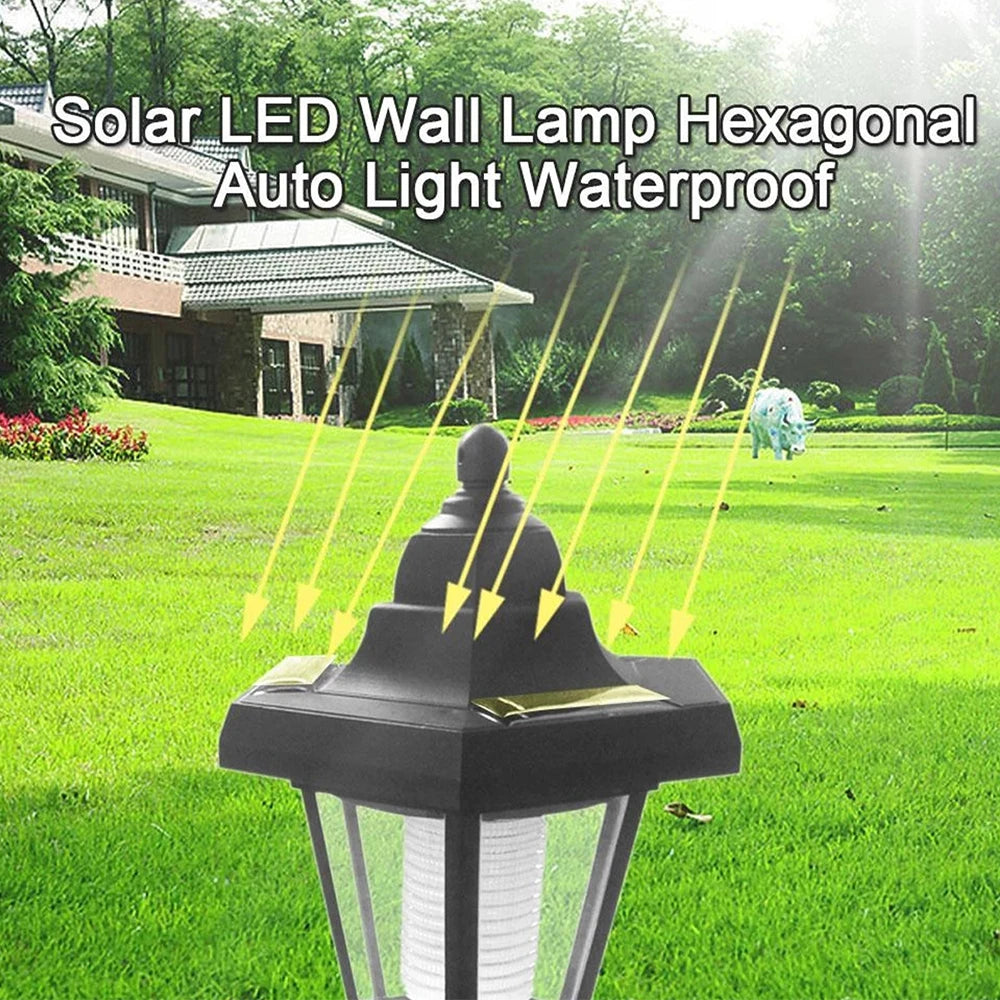 Solar Powered Outdoor Garden Lights with Durable ABS Body