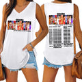 Shakira World Tour 2026 Cotton Tank Top for Men
