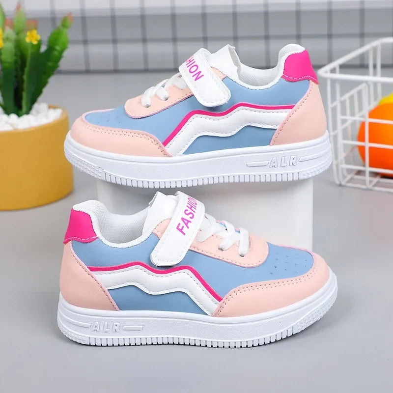 Purple Casual Sneakers for Girls with Anti-Slip Design