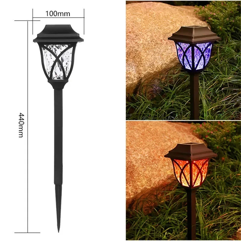 Solar Powered Garden Lanterns for Outdoor Pathway Lighting