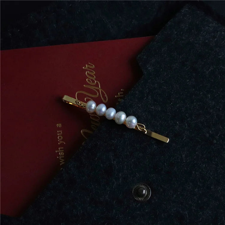 Elegant Freshwater Pearl Hairpins for Women Bridal Accessories