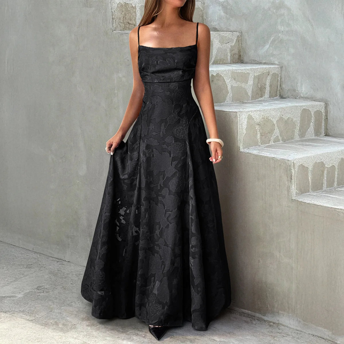 Solid Color Tube Top Dress for Women by RHJPEADL