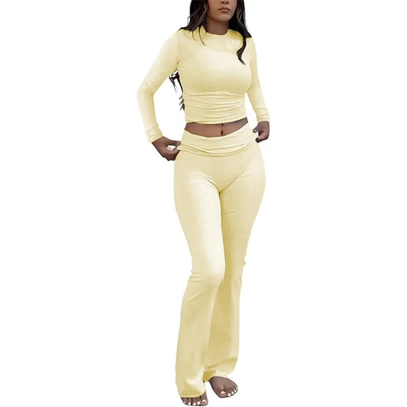 High Stretch Cotton Lounge Wear Set for Women