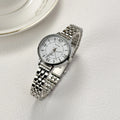 Elegant Ultra-thin Women's Alloy Watch for Fashionable Casual Wear