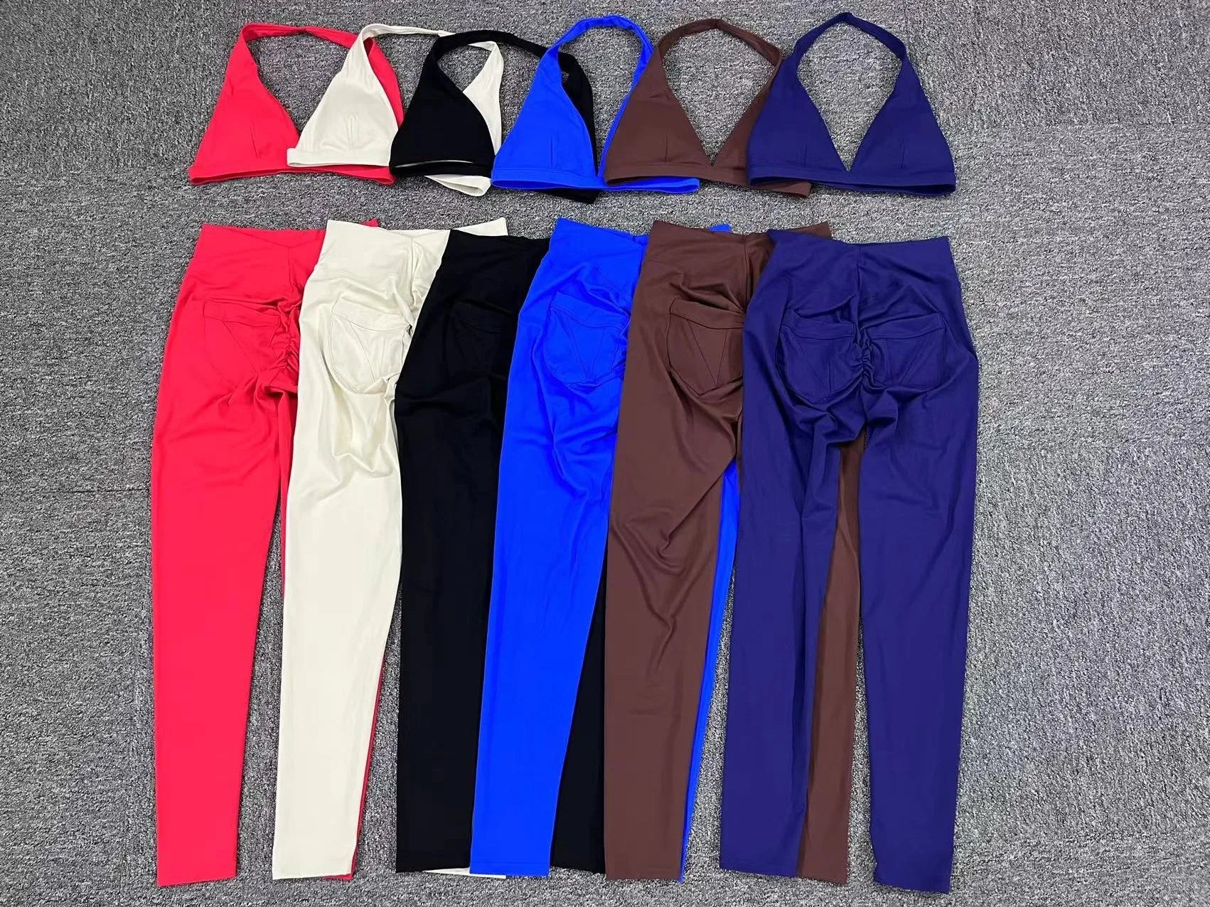 Quick Dry Seamless Sports Bra and Leggings for Women