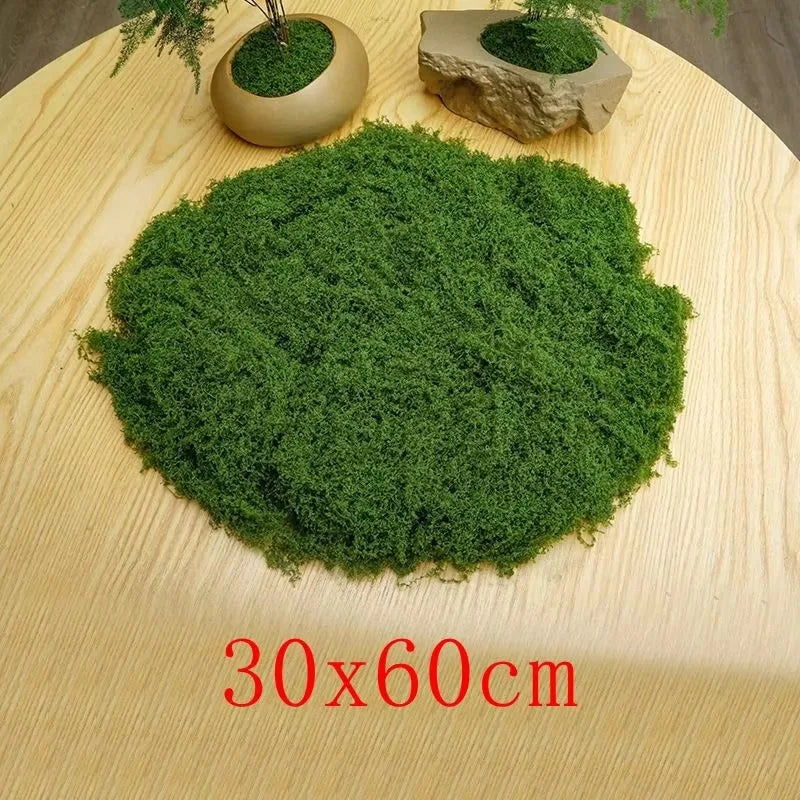 Artificial Green Moss for DIY Crafts and Home Decor