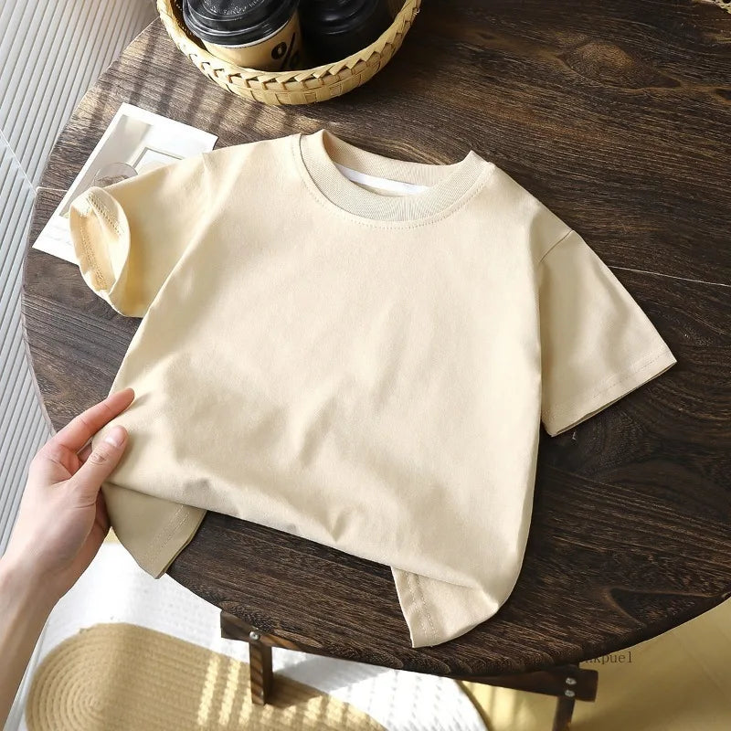 Children's Summer Cotton T-Shirt for Boys and Girls