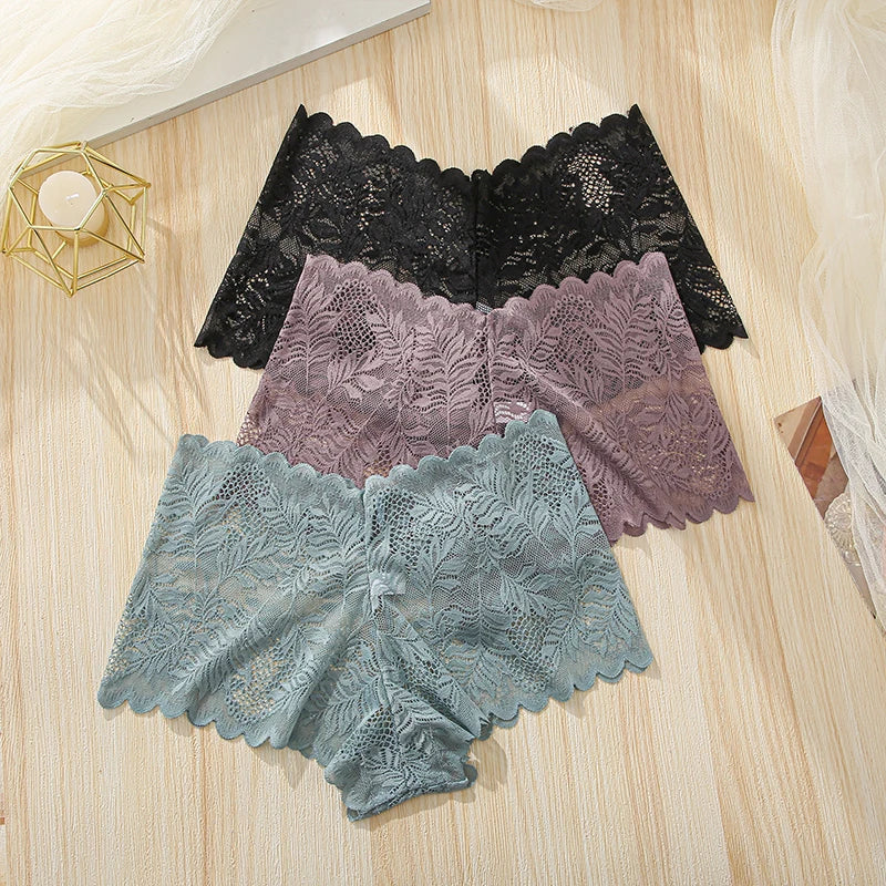 Lightweight Lace Boyshorts for Women by MALEY LifeStyle