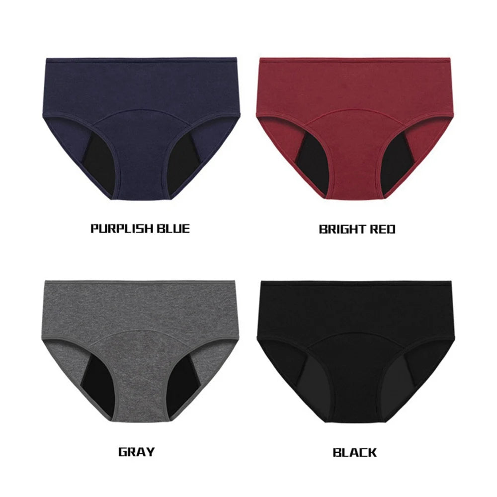 Breathable Cotton Briefs for Women - Very Abundant Menstrual Panties