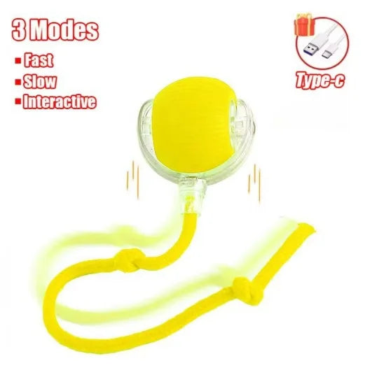 Smart Rolling Ball Cat Toy for Interactive Play and Boredom Relief