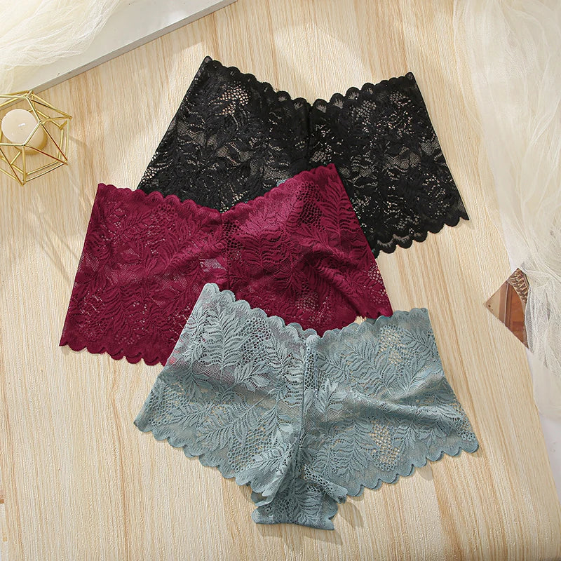 Lightweight Lace Boyshorts for Women by MALEY LifeStyle