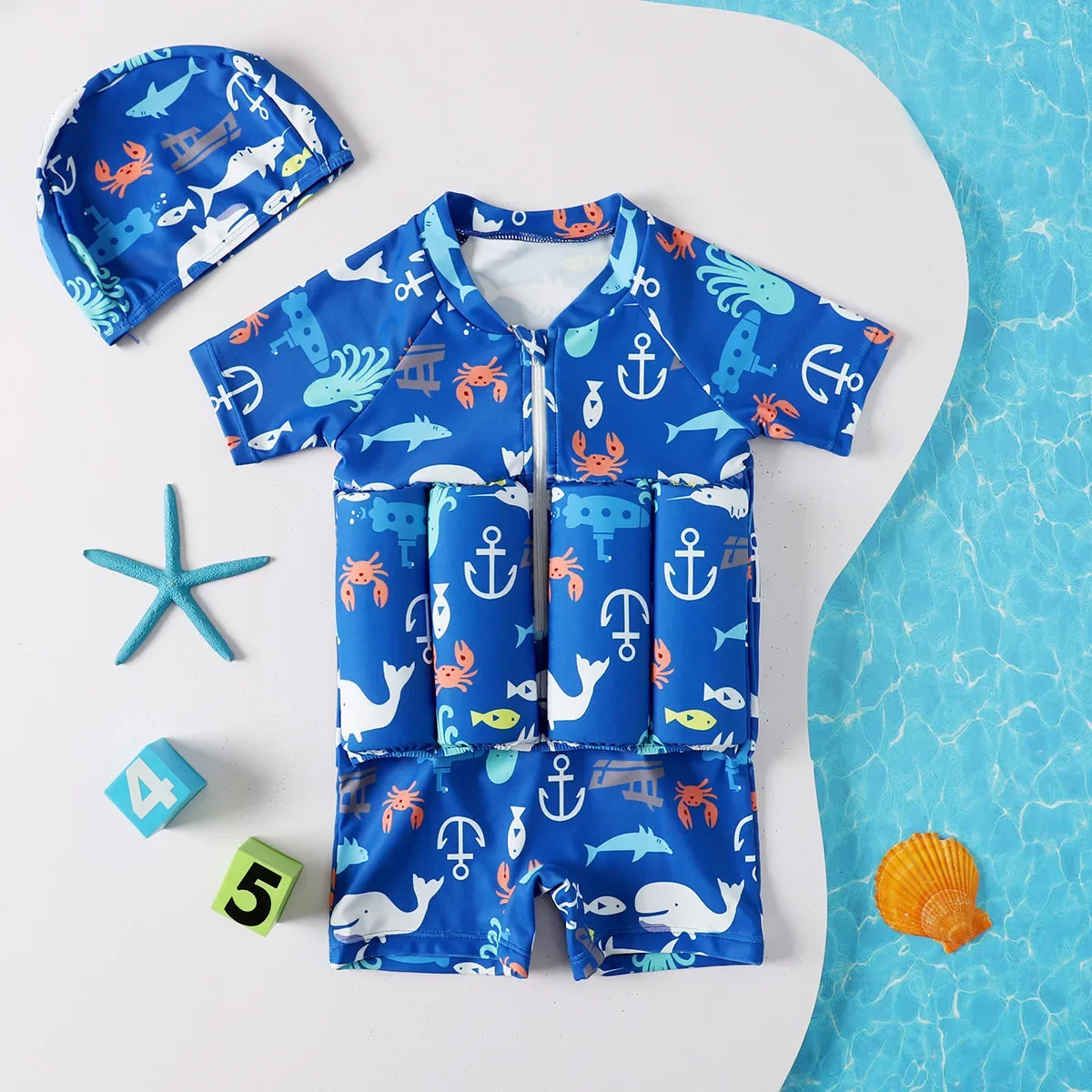 Detachable Floating Swimwear for Kids by Sonkpuel
