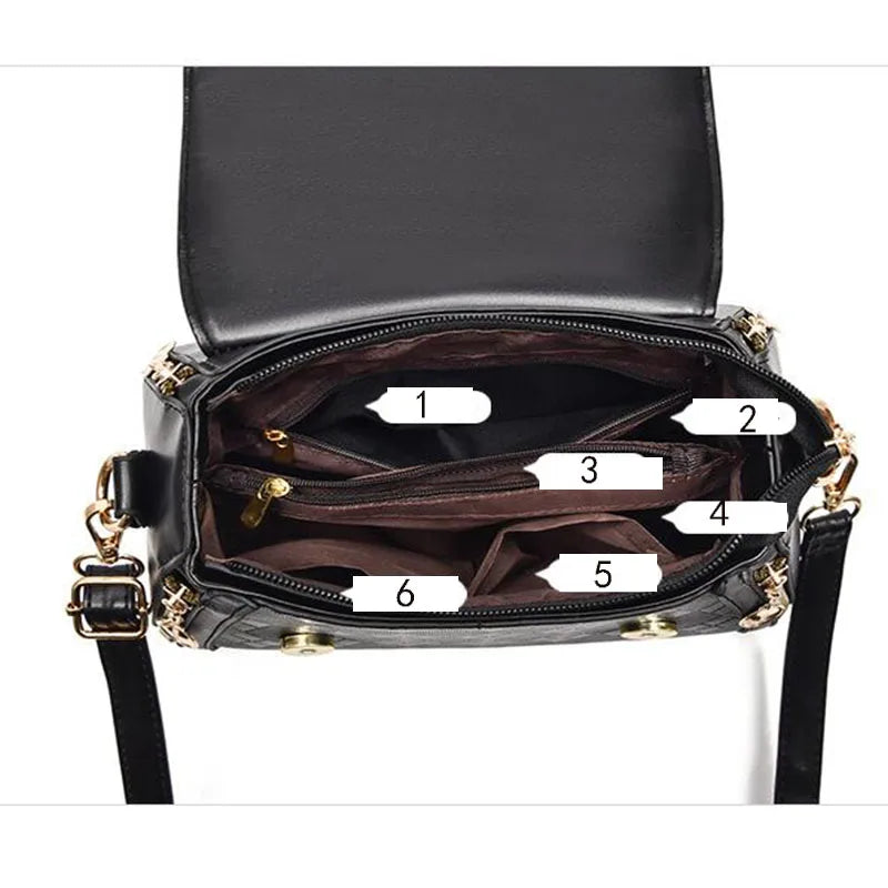 Luxury Genuine Leather Women's Bow Bucket Tote Handbag