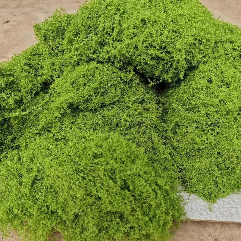 Artificial Green Moss for DIY Crafts and Home Decor