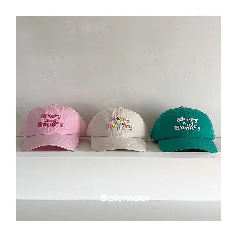 2025 Summer Cotton Duck Tongue Cap for Baby Travel
