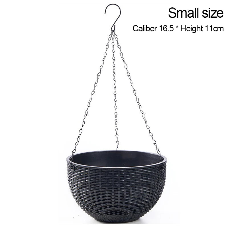 Macrame Hanging Plant Pot for Outdoor Flowers and Vases