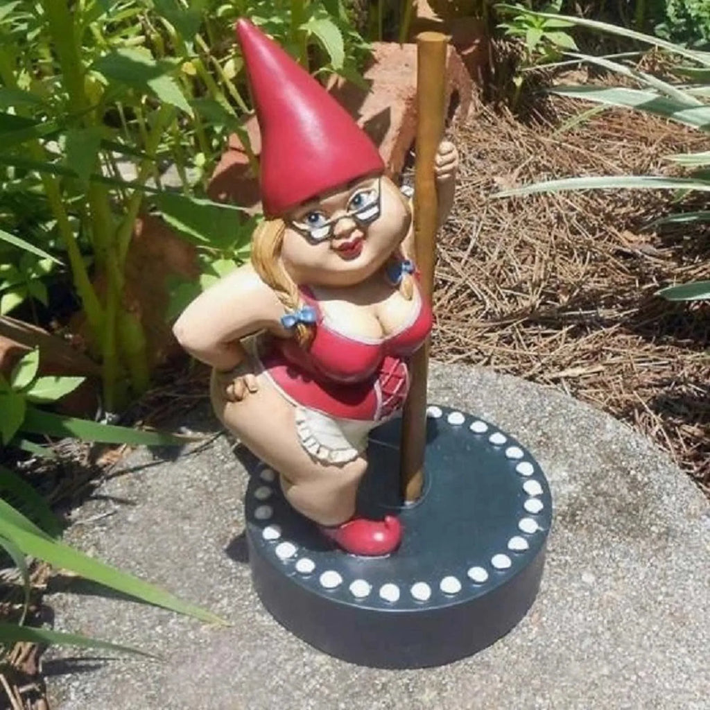 Resin Outdoor Garden Gnome Statue for Fairy Decor