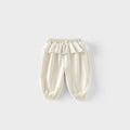 Girls' Casual Lace Sports Pants in Cotton for Autumn 2025