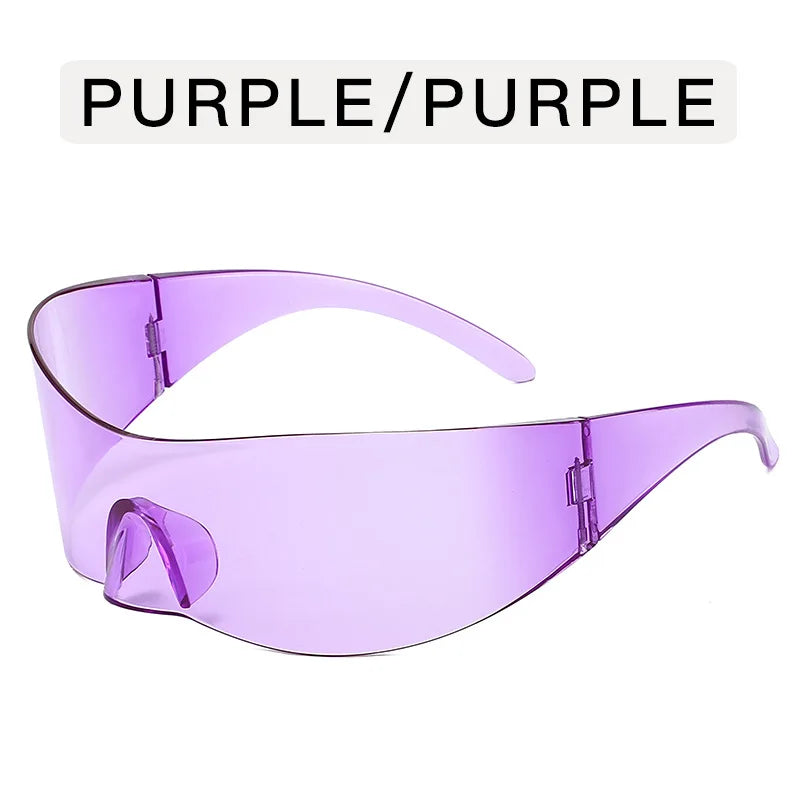 Stylish Punk Women Sunglasses with UV400 Protection