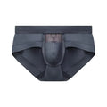 Men's Modal Low-rise Triangle Briefs with U-Pouch Design