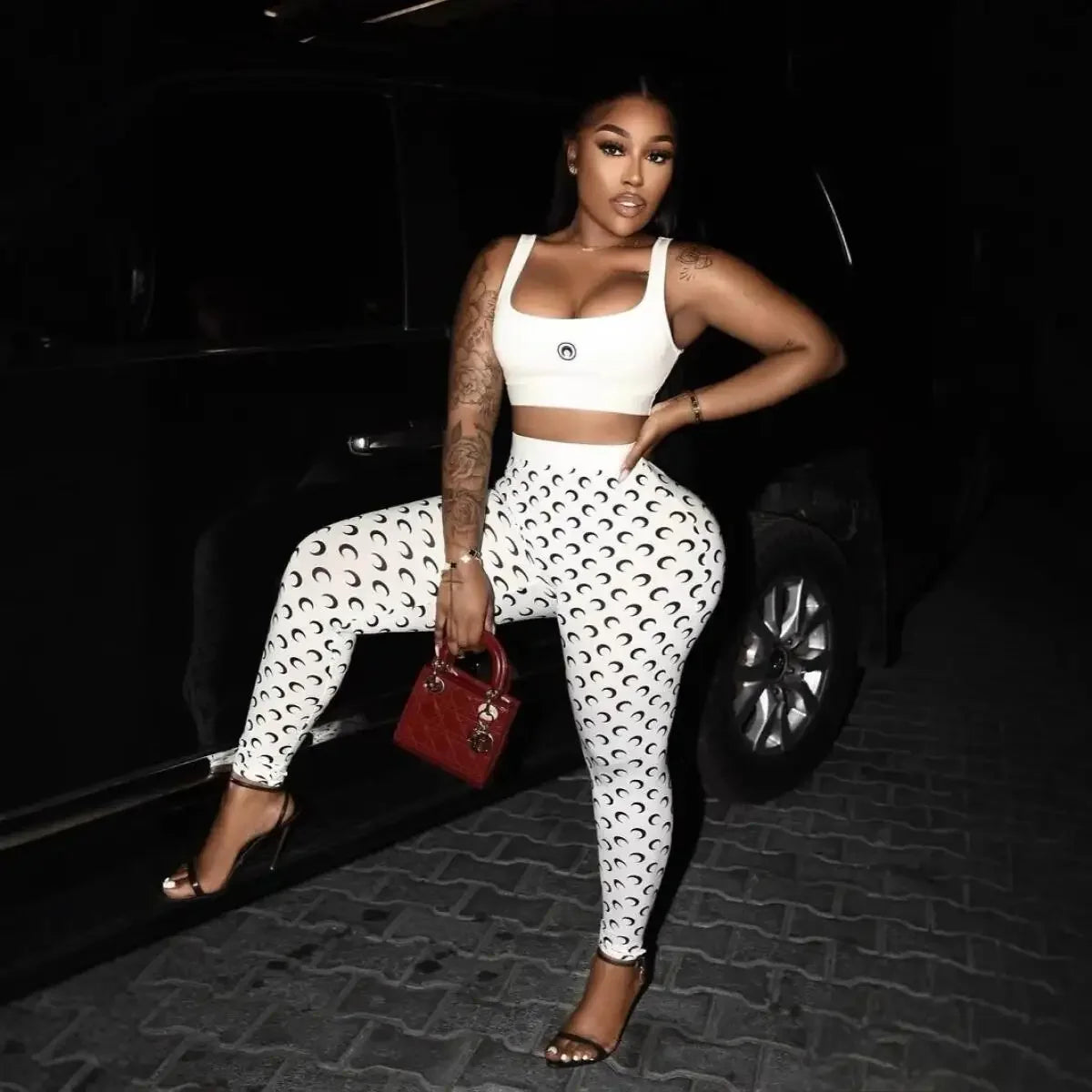 Y2K Slim Fit Vest and Pants Set for Women by MALEY LifeStyle