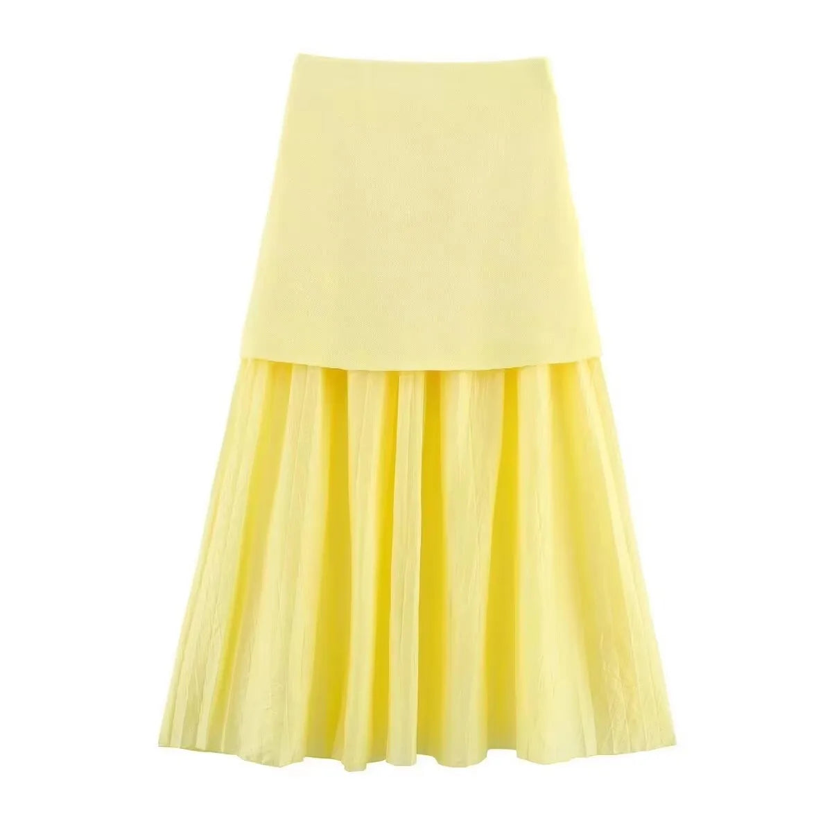 HH Womens Elegant Solid Long Skirt High Waist Beachwear