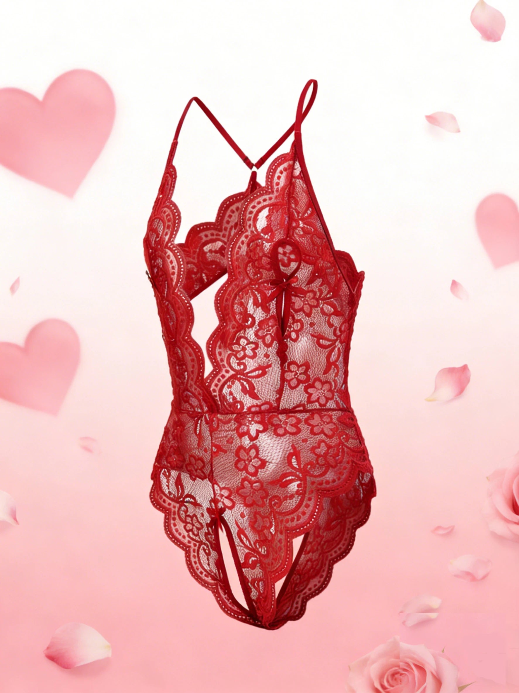 Crotchless Bodysuit Lingerie for Women by LQYCSX