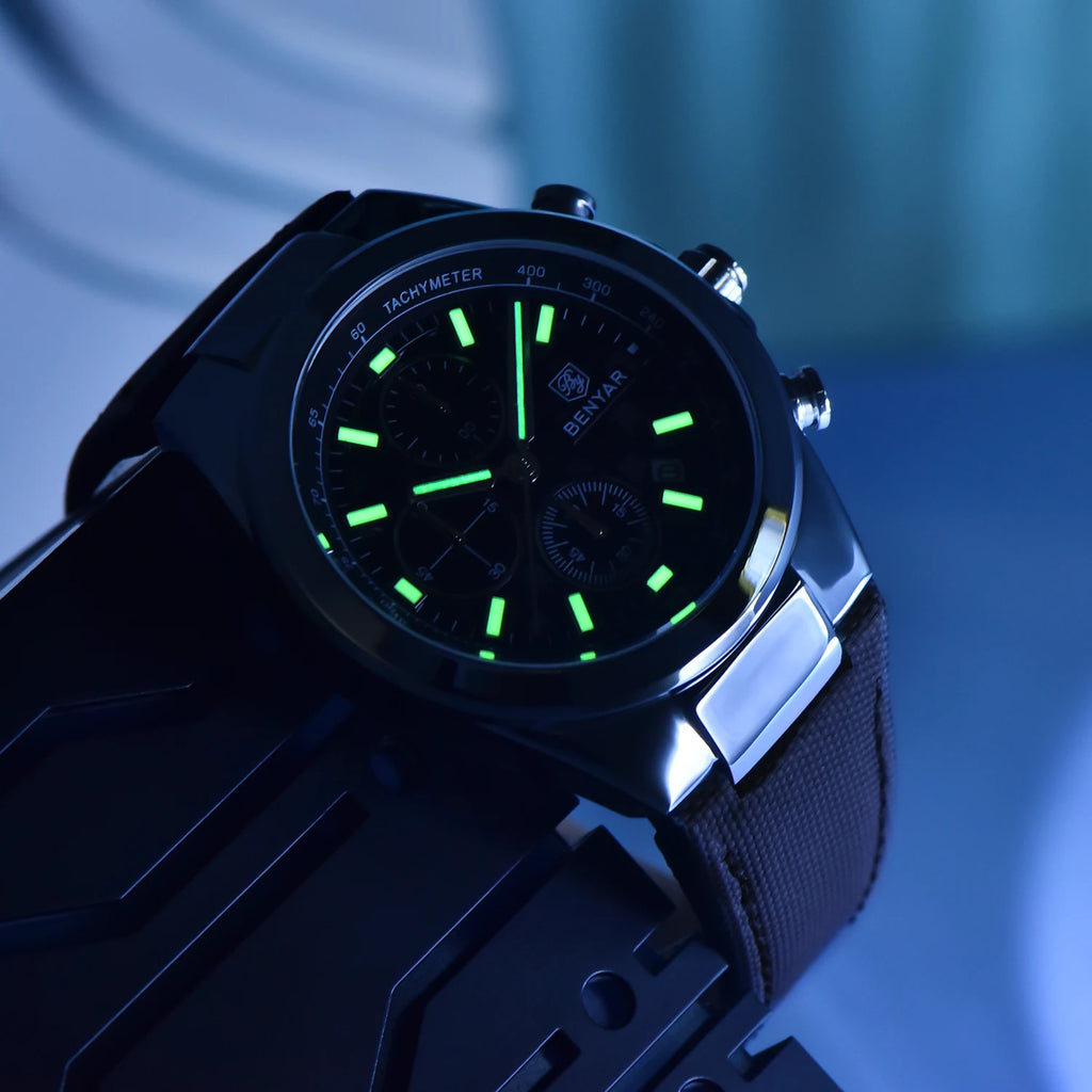 Luxury Quartz Chronograph Watch for Men by PAGANI DESIGN
