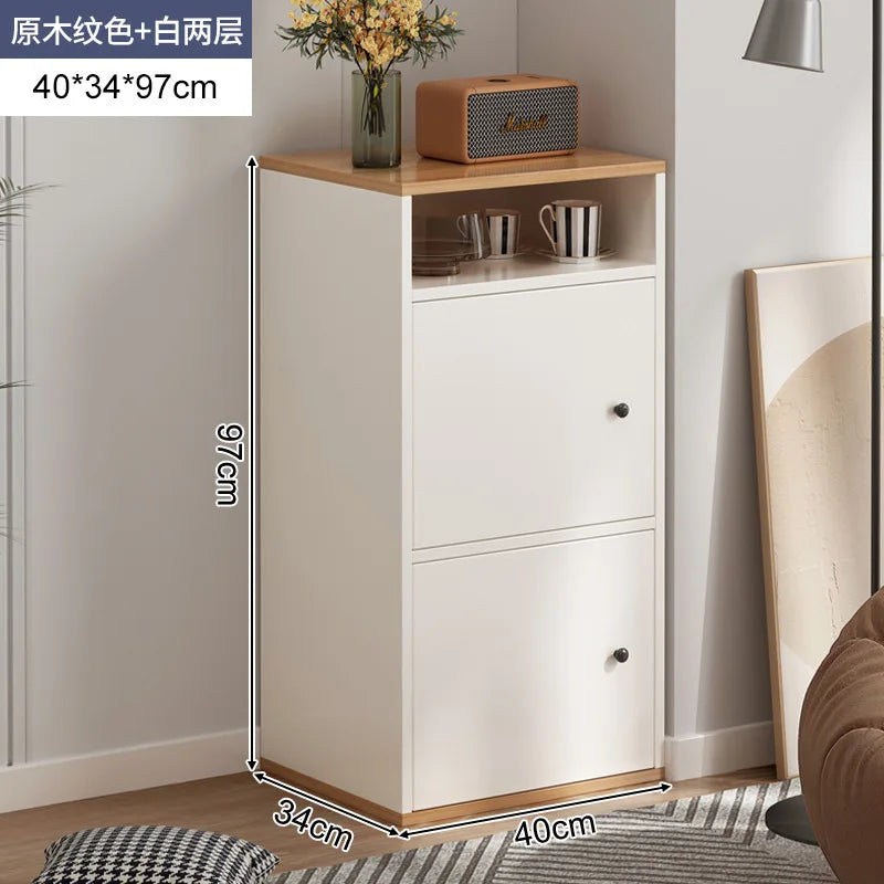Modern Wooden Living Room Storage Cabinet with Drawers
