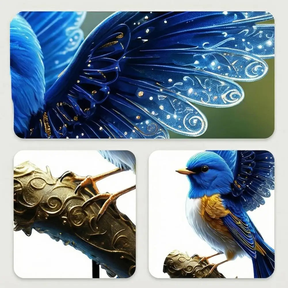Weatherproof Acrylic Bird Ornament Garden Stake for Outdoor Decor