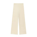 MUJER 2025 Textured Halter Backless Top and High Waist Pants