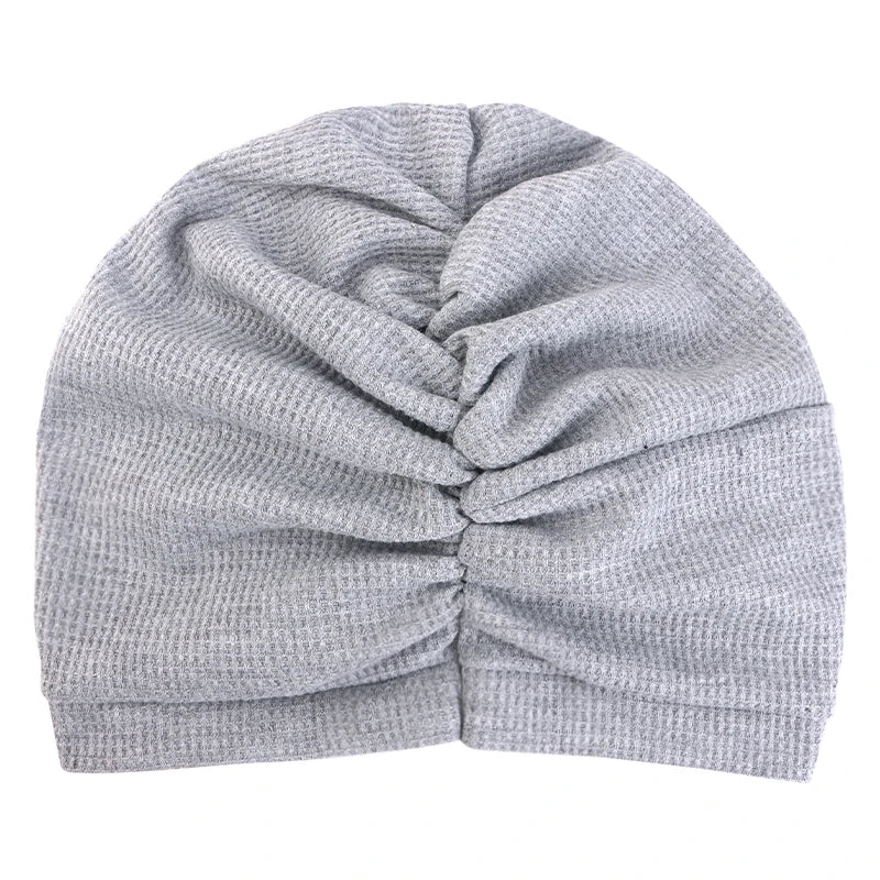 Breathable Cotton Women's Headscarf Hat for All Seasons