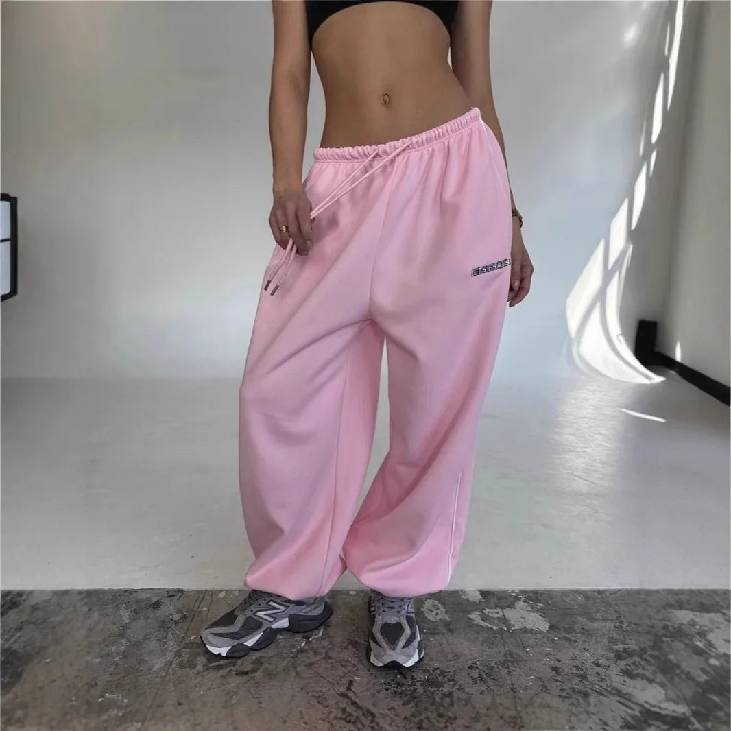 Wide Leg Stripe Trousers for Women by CONGRUN