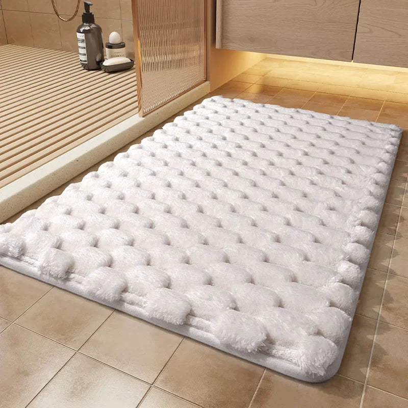 Super Soft Foam Bath Mat for Bathroom Modern Style