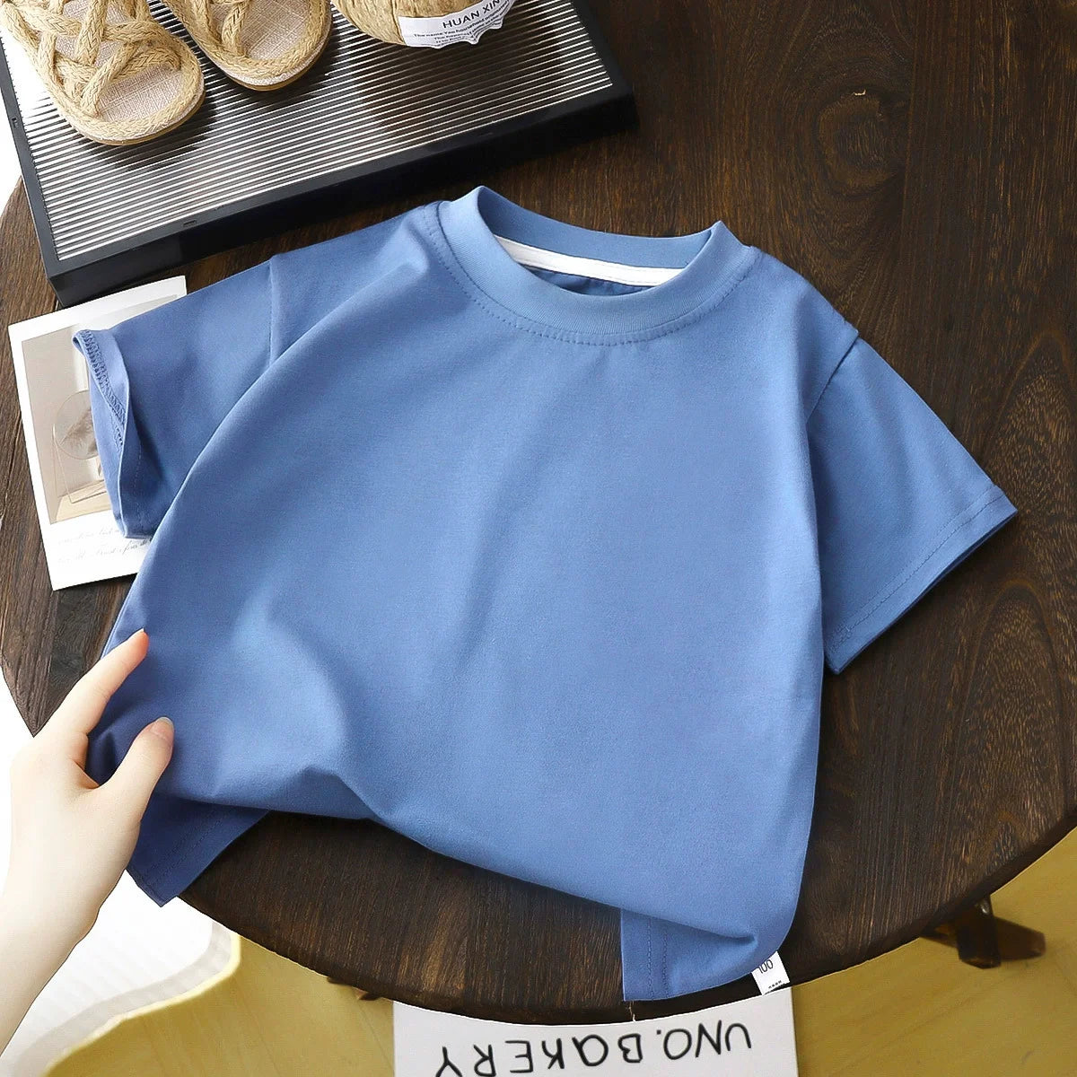 Children's Summer Cotton T-Shirt for Boys and Girls