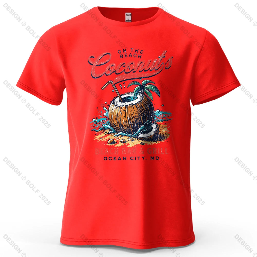 Men's Vintage Printed Graphic T-Shirt for Casual Summer Wear