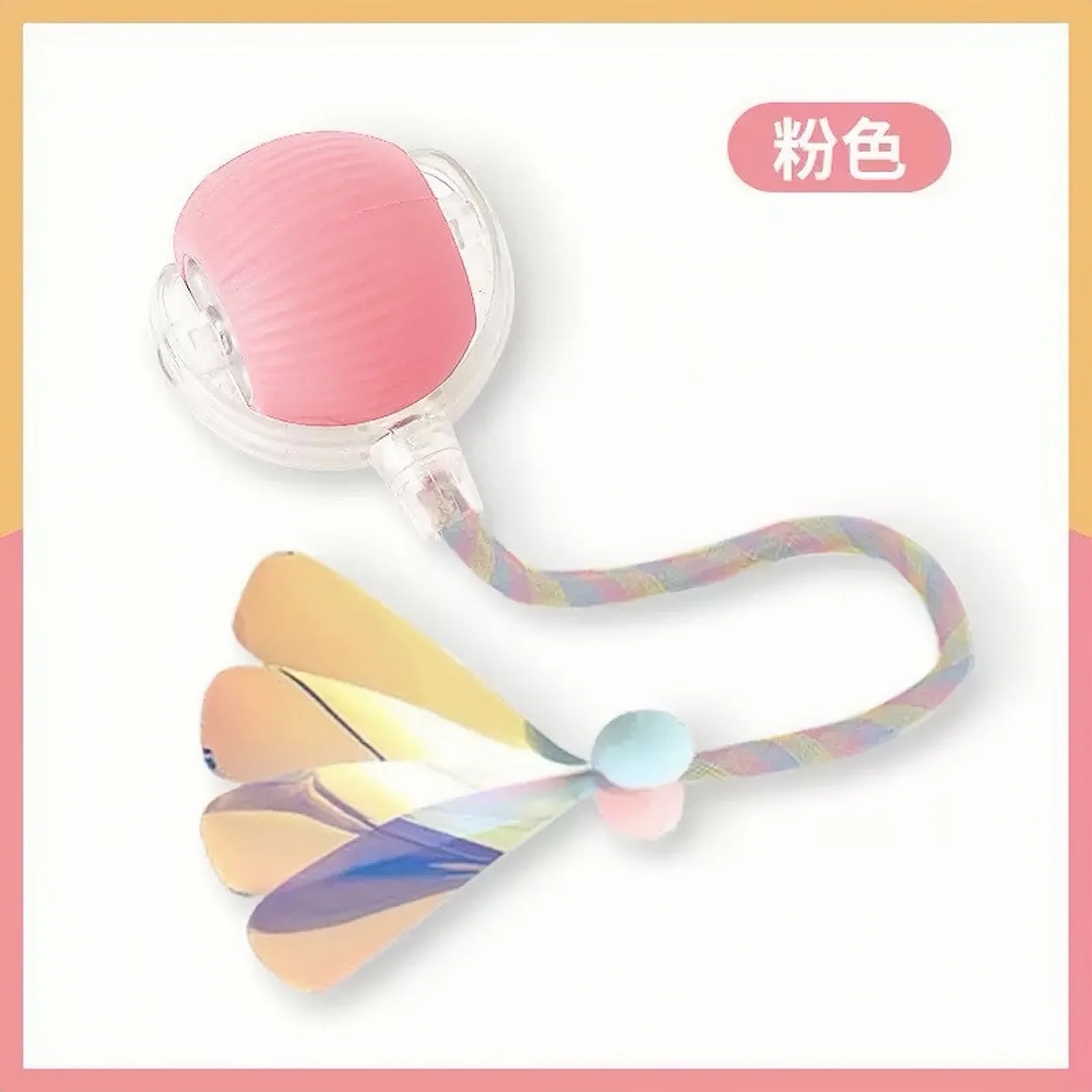 Smart Rolling Ball Cat Toy for Interactive Play and Boredom Relief